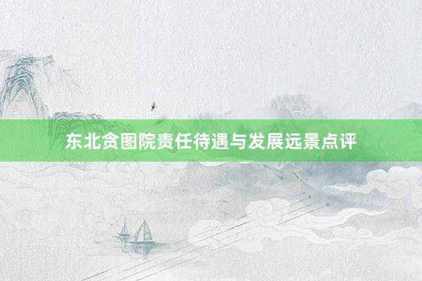 东北贪图院责任待遇与发展远景点评